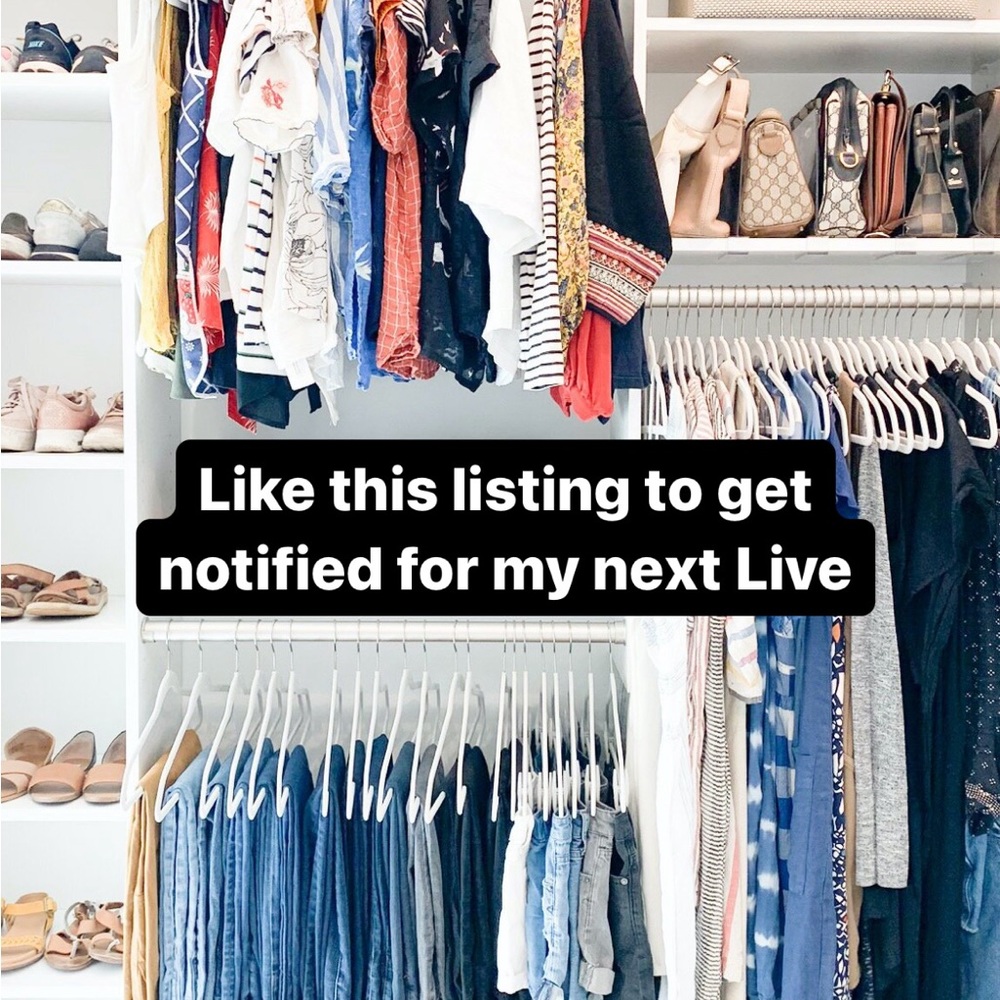 ❤️Like this listing to get notified when I go Live!!